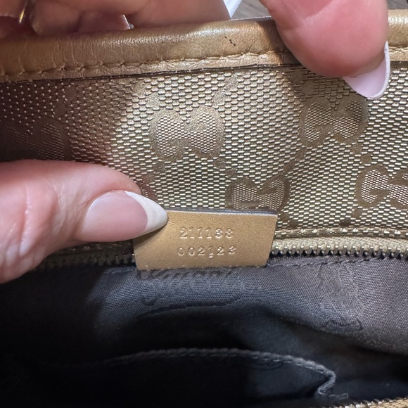 Authentic Gold Gucci Tote - Picture 13 of 15